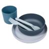 Bo Jungle 5 Piece Baby Tableware Set CPLA Blue - Eco-Friendly