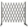 Garden Trellis Fence Grey 180x100 cm Solid Firwood Colour grey Size 180 x 100 cm Quantity in Package 1 