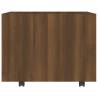 Brown Oak Coffee Table 55x55cm | Stylish Living Room Solution