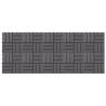 Decking Tiles 10 pcs Grey Wash - Durable Acacia Wood