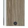 LED Bathroom Mirror Cabinet - White & Oak 50x13x70 cm