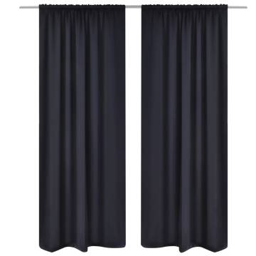 Elegant Blackout Curtains - 2 Pcs, 135 x 245 cm | HipoMarket