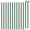 Chain Link Fence with Flange Green 1x25 m - Durable & Secure