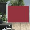 Patio Retractable Side Awning 140x500 cm Red Colour red Size 140 x 500 cm Quantity in Package 1 