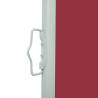 Patio Retractable Side Awning 140x500 cm - Red Privacy Solution