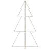 Christmas Cone Tree with 300 LEDs - Indoor & Outdoor Decor