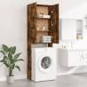 Washing Machine Cabinet in Smoked Oak - Stylish Storage Solution