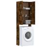 Washing Machine Cabinet in Smoked Oak - Stylish Storage Solution