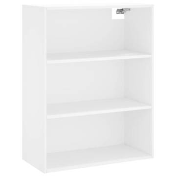 Stylish Highboard White 69.5x34x180 cm | Durable Storage Solution