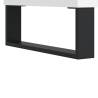 Stylish Highboard White 69.5x34x180 cm | Durable Storage Solution