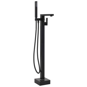 Freestanding Bathtub Faucet - Black Stainless Steel 90 cm