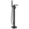 Freestanding Bathtub Faucet - Black Stainless Steel 90 cm