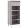 Shoe Cabinet Grey Sonoma 40x36x105 cm | Durable & Stylish