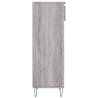 Shoe Cabinet Grey Sonoma 40x36x105 cm | Durable & Stylish