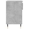 Concrete Grey Shoe Cabinet - Stylish & Practical Storage