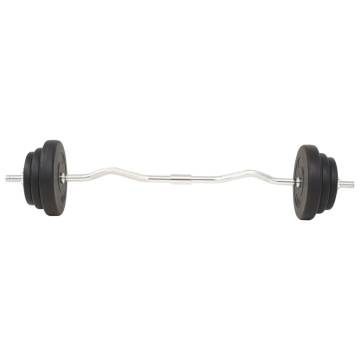 30 kg Barbell & Dumbbell Set - Versatile Gym Equipment