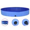 Foldable Dog Swimming Pool Blue 200x30 cm PVC Colour blue Size 200 x 30 cm 