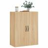 Wall Mounted Cabinet Sonoma Oak - Stylish Storage Solution