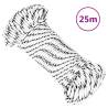 Braided Boat Rope White 5mm x 25m - Durable Polyester