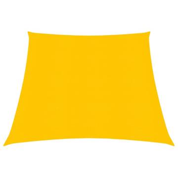 Buy Sunshade Sail 160 g/m² Yellow 3/4x2 m HDPE | HipoMarket