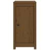 Honey Brown Solid Wood Sideboards - 2 pcs | HipoMarket