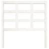 Stylish White Solid Pine Bed Headboard | 95.5x4x100 cm