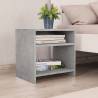 Bedside Cabinet Concrete Grey 40x30x40 cm Engineered Wood Colour concrete grey Quantity in Package 1 