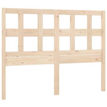 Stylish Solid Pine Bed Headboard - 145.5x4x100 cm | HipoMarket