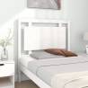 White Bed Headboard - Solid Pine | 95.5x4x100 cm