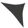 Sunshade Sail 160 g/m² Anthracite 4x4x5.8 m HDPE Colour anthracite Size 4 x 4 x 5.8 m Quantity in Package 1 