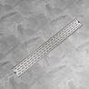 Linear Shower Drain 930x140 mm - Stylish Stainless Steel