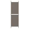 4-Panel Anthracite Room Divider 200x200 cm | Hipomarket UK