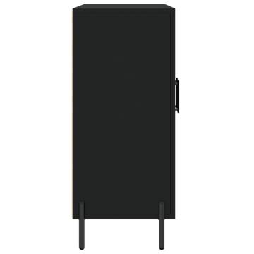 Modern Black Sideboard 90x34x80 cm | HipoMarket