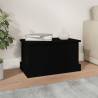 Storage Box Black 50x30x28 cm - Stylish & Practical Solution