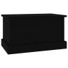 Storage Box Black 50x30x28 cm - Stylish & Practical Solution