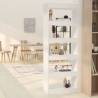 Book Cabinet/Room Divider White 60x30x166 cm Engineered Wood Colour white Quantity in Package 1 