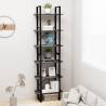 Grey Storage Shelf 60x30x210 cm - Versatile & Durable