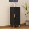 Sideboard Black 34.5x34x90 cm Engineered Wood Colour black Quantity in Package 1 