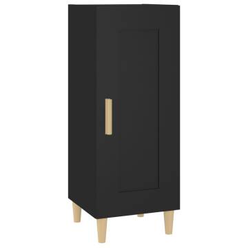 Stylish Black Sideboard - 34.5x34x90 cm | HipoMarket