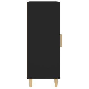 Stylish Black Sideboard - 34.5x34x90 cm | HipoMarket