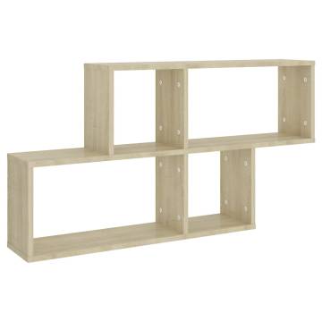 Sonoma Oak Wall Shelf - Practical & Stylish 100x18x53 cm