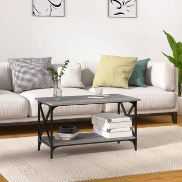 Grey Sonoma Coffee Table - Elegant & Sturdy | HipoMarket