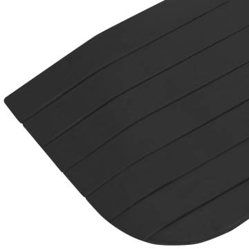 Threshold Ramps 2 pcs 110x21x2.5 cm Rubber - Durable & Safe