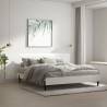 Elegant High Gloss White Wall Headboard | 240x1.5x80 cm