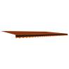 Awning Top Sunshade Canvas Orange and Brown 600x300 cm Quantity in Package 1 Colour orange and brown Size 600 x 300 cm 