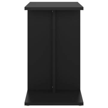 Stylish Black Side Table - 50x30x50 cm Engineered Wood