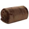 Cozy Cocoa Brown Blanket 200x240 cm - Soft Polyester