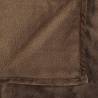 Cozy Cocoa Brown Blanket 200x240 cm - Soft Polyester