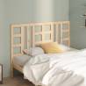 Bed Headboard 126x4x100 cm Solid Wood Pine Colour natural Size 126 x 100 cm Quantity in Package 1 