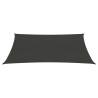 Anthracite Sunshade Sail 160 g/m² | 2.5x3.5 m HDPE